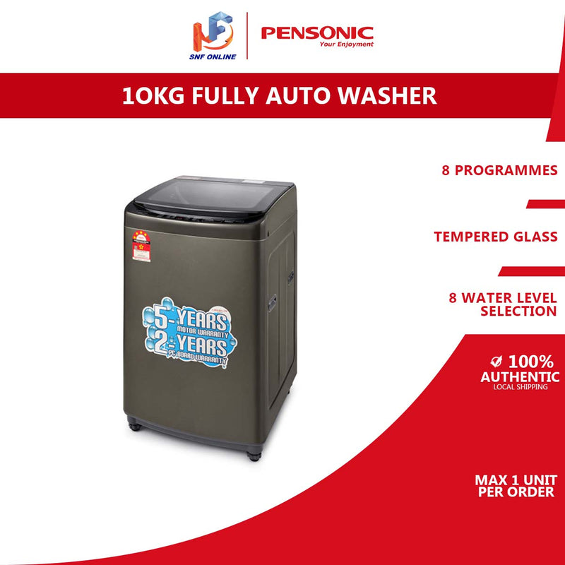 Pensonic 10KG Fully Auto Washing Machine PWA-1002