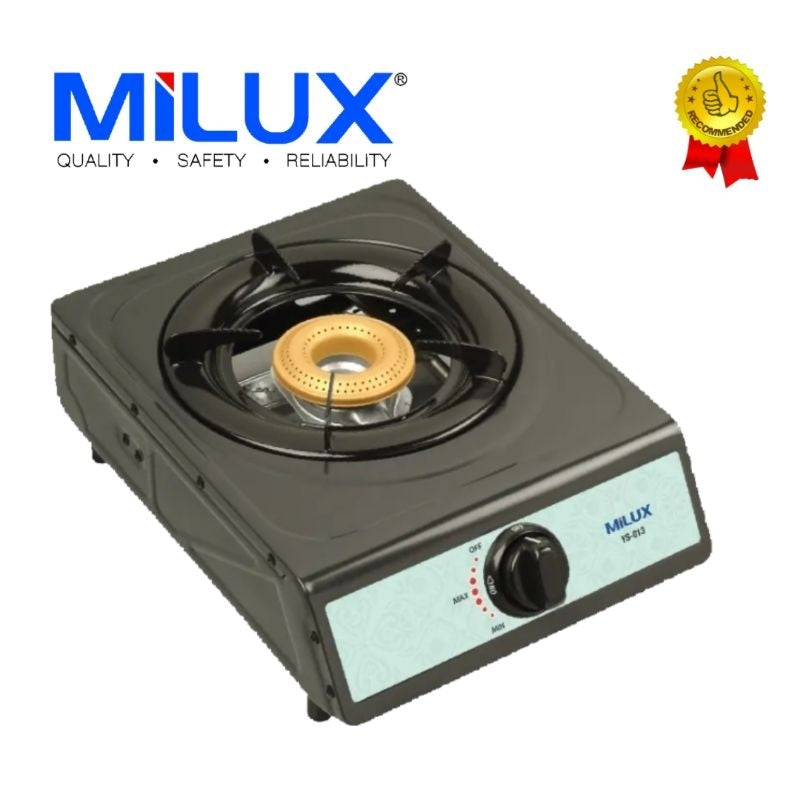 Milux Single Burner Gas Cooker YS-013 YS013 ME-100 ME100