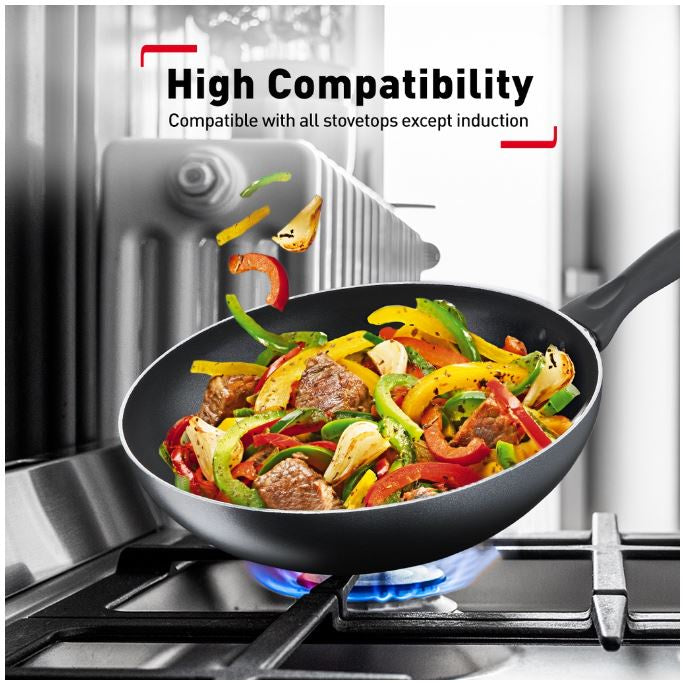 Tefal Cook & Clean 4pcs Set Wokpan 28cm + Saucepan 16cm Non-Stick B225S4