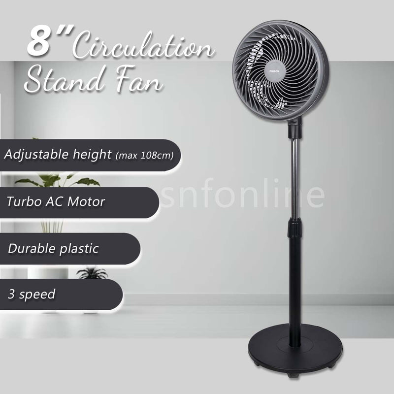 Phison Circulation Stand Fan 8" PCF-6081