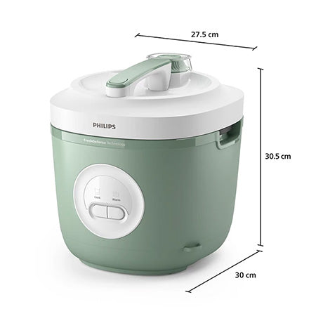 Philips 1.8L Jar Rice Cooker (Green) HD3212/32