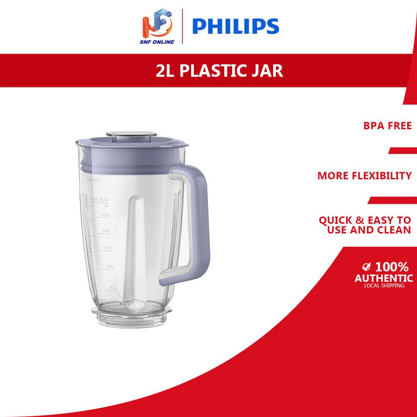 Philips Blender Accessories Jug 2.0L HR3213/05 Compatible HR2221, HR2222 , HR2223