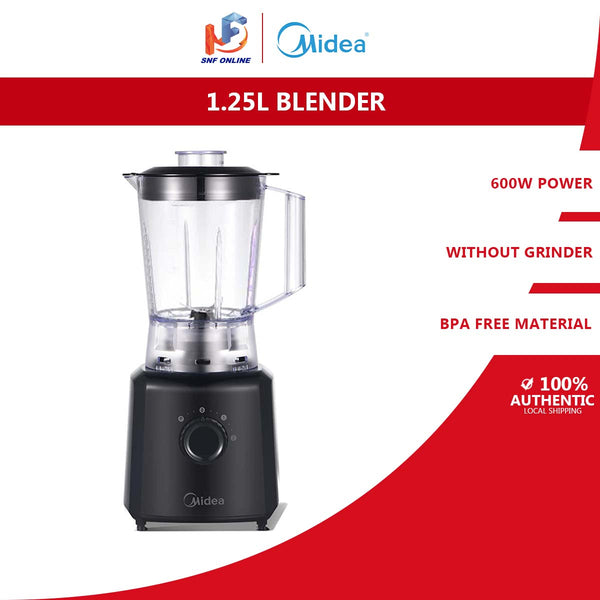 Midea 1.25L Blender MBL-6012K (Black)