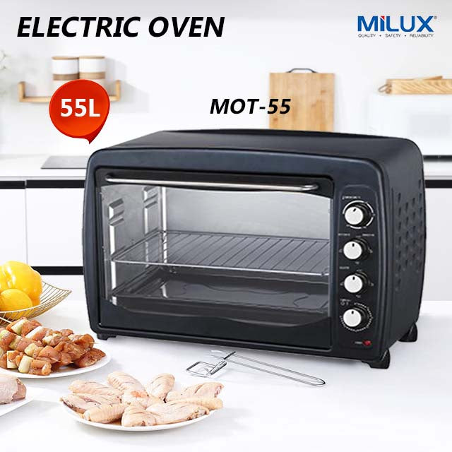 Milux Electric Oven 55L MOT-55