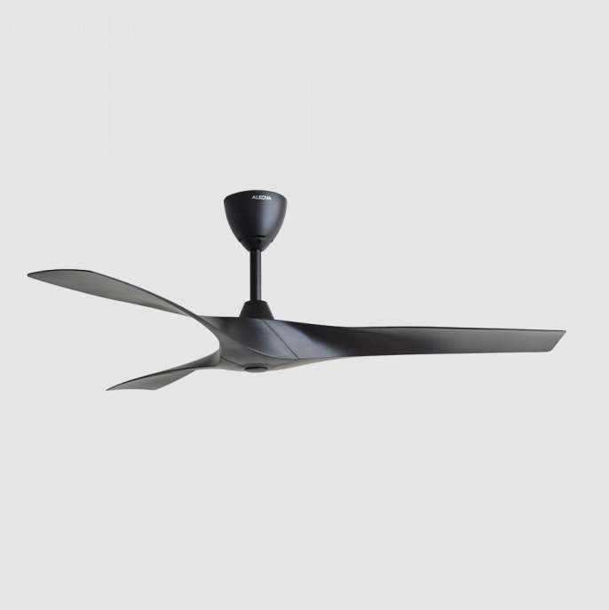 Alpha Alkova AXIS Ceiling Fan 56" AXIS-3B/56 (Grey Wood/MB) (Oak/MB) (MattBlack)