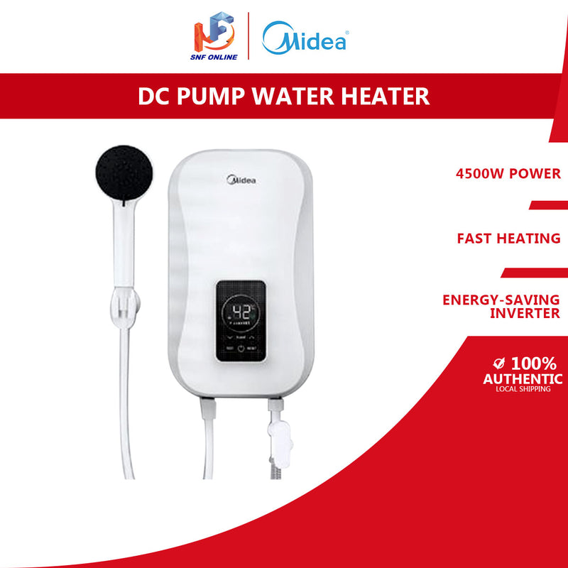 Midea Shower Heater With Dc Pump MWH-45EPGPMY(W)-WS