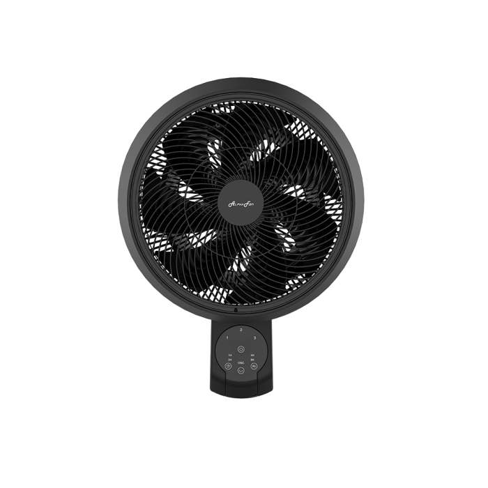 Alpha Motto Wall Fan 12" WF60/12 (White / Black)