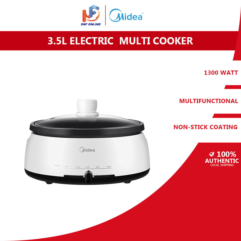 Midea Electric Multi Cooker 3.5L MMC-EC1335-WH