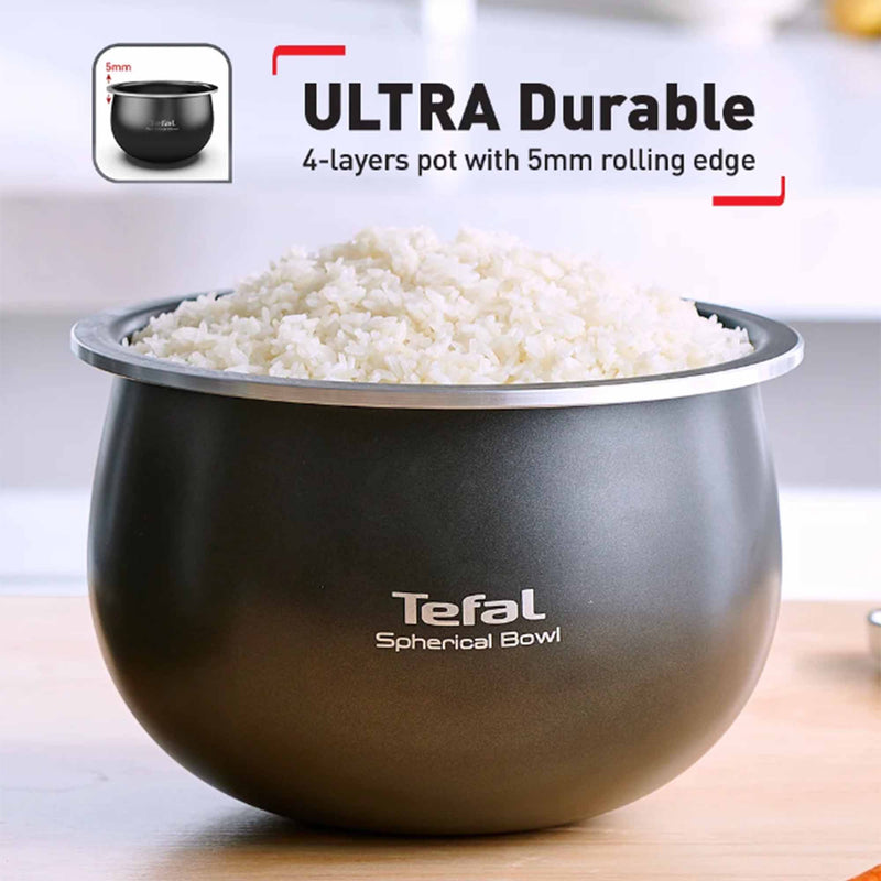 Tefal 1.8L (10Cup) Easy Rice Fuzzy Plus Logic Rice Cooker RK736B