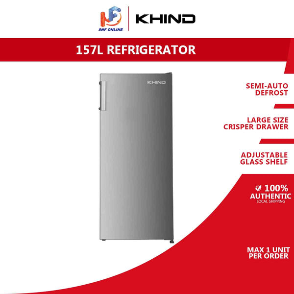 Khind Refrigerator (157L) RF165