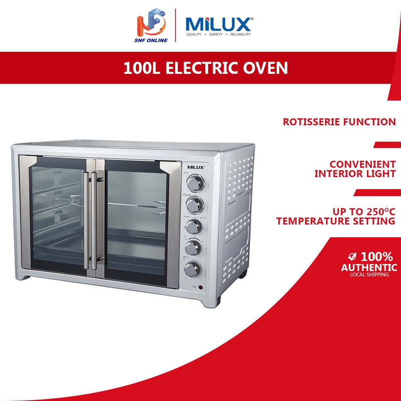 Milux Electric Oven 100L MOT-100FD