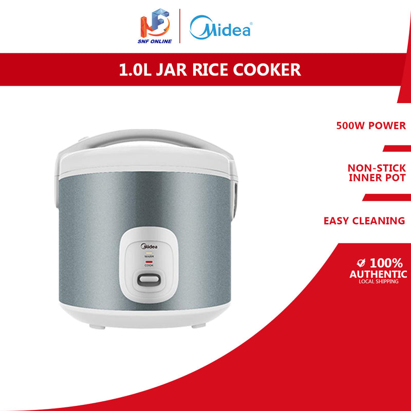 Midea Jar Rice Cooker (1.0L) MRM10010BDG