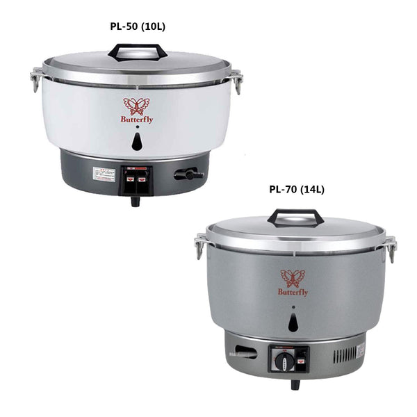 Butterfly Commercial Gas Rice Cooker PL-50 (10L) PL-70 (14L)