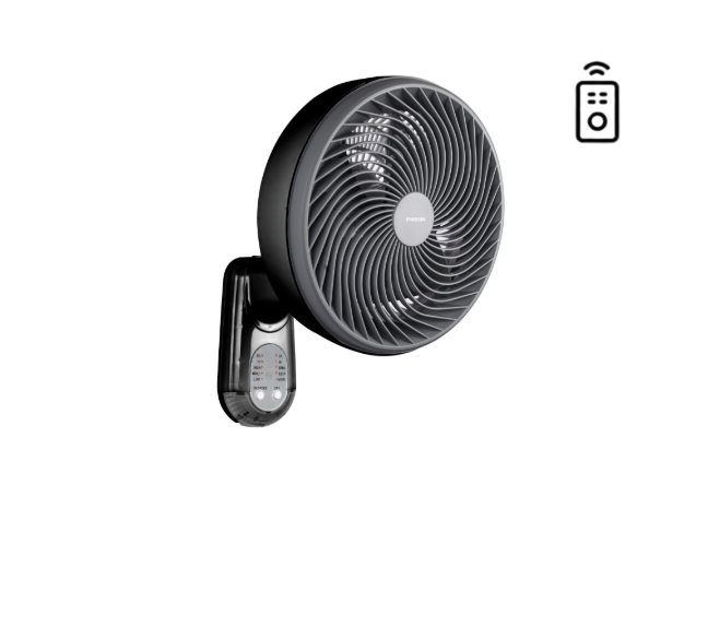 Phison Circulation Wall Fan 8" with Remote PCF-5082