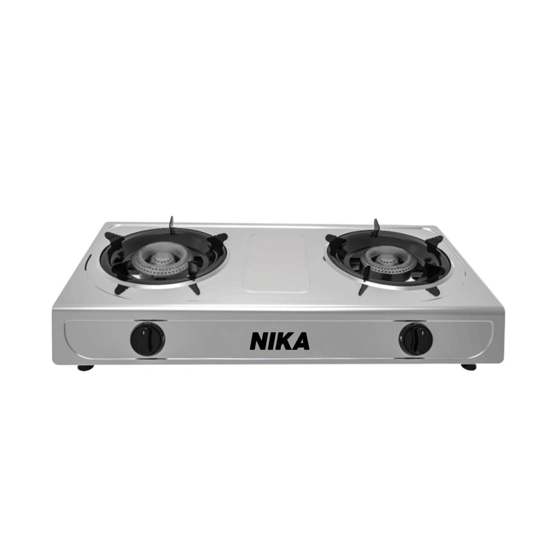 NIKA Double Burner Gas Stove 7102 - ELH0496