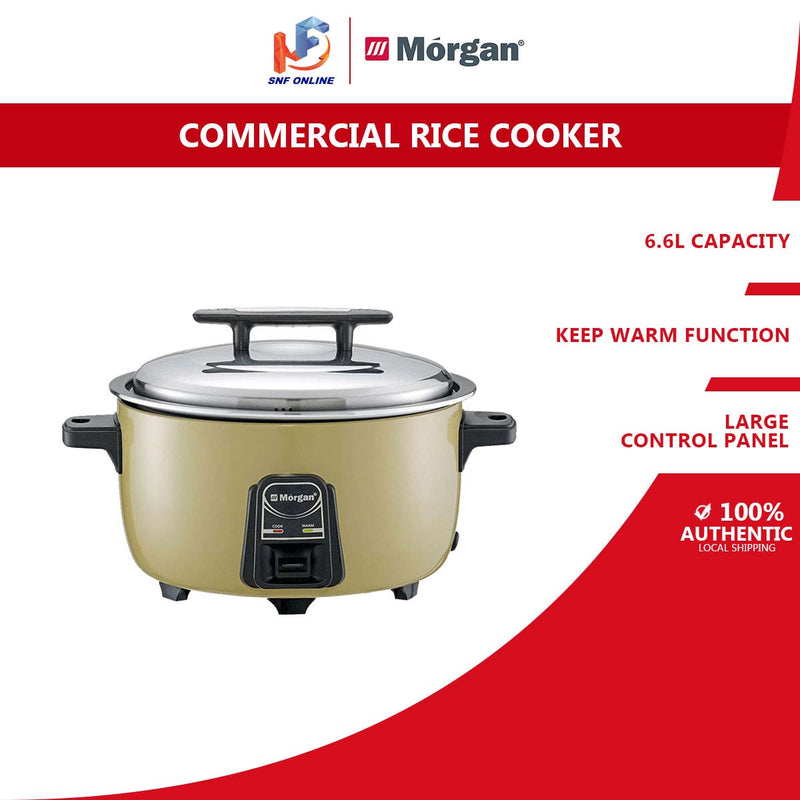 Morgan Commercial Electrical Rice Cooker (6.6 L) MCR-VAST7