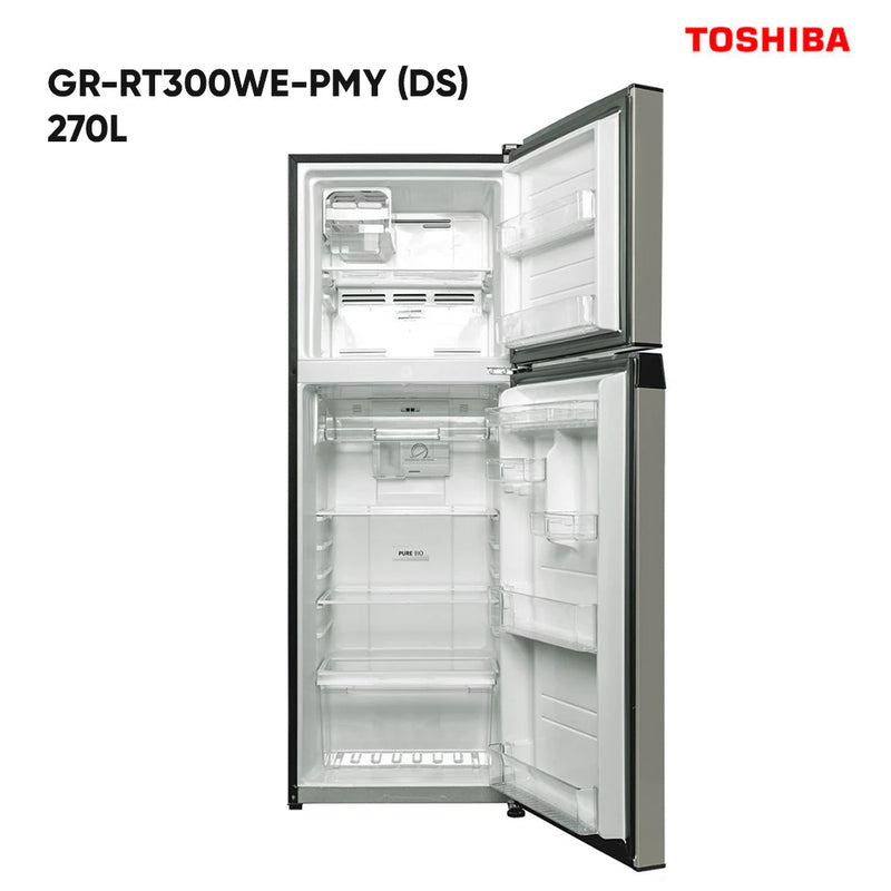 Toshiba 270L Refrigerator Inverter GR-RT300WE-PMY(DS)