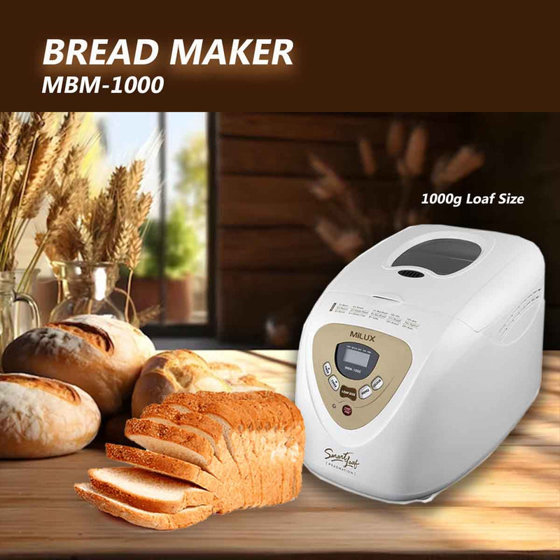 Milux Bread Maker MBM-1000