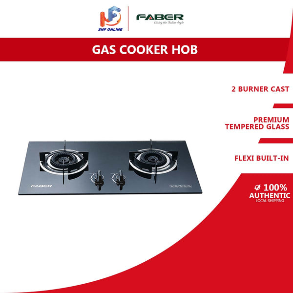 Faber Built-In Glass Cooker Hob LAVIN 2B/76BK