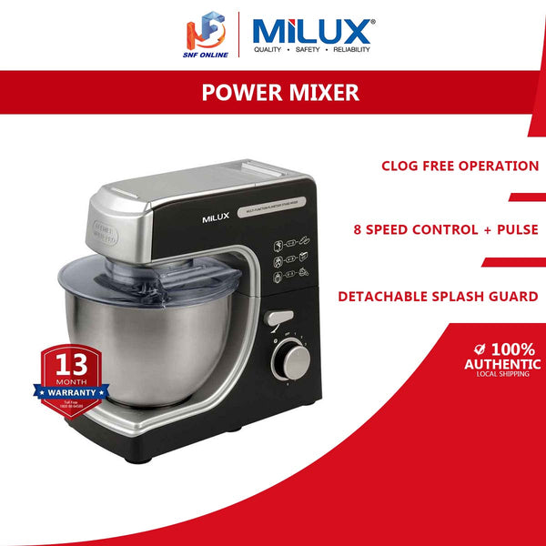 Milux Multi-Function Planetary Stand Mixer MSM-1000