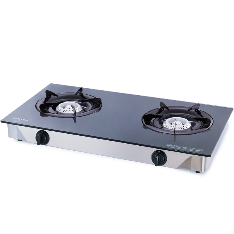 Phison 2 Burner Tempered Glass Gas Cooker PGC-510