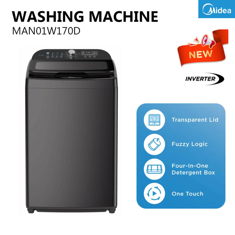 Midea 17KG Inverter Fully Auto Washing Machine MAN01W170D