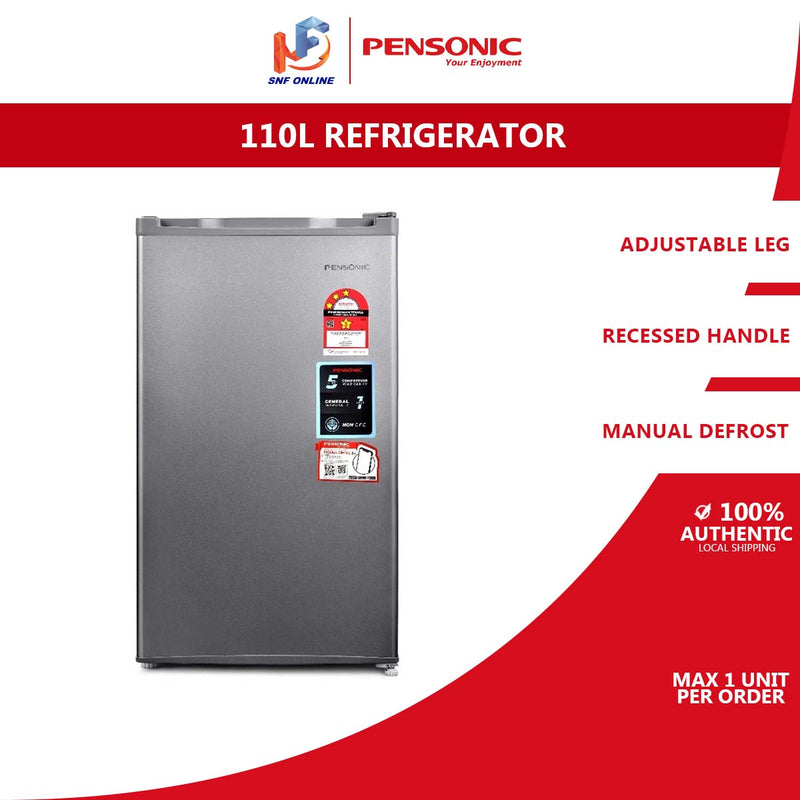 Pensonic Single Door Refrigerator 110L PRS-1100