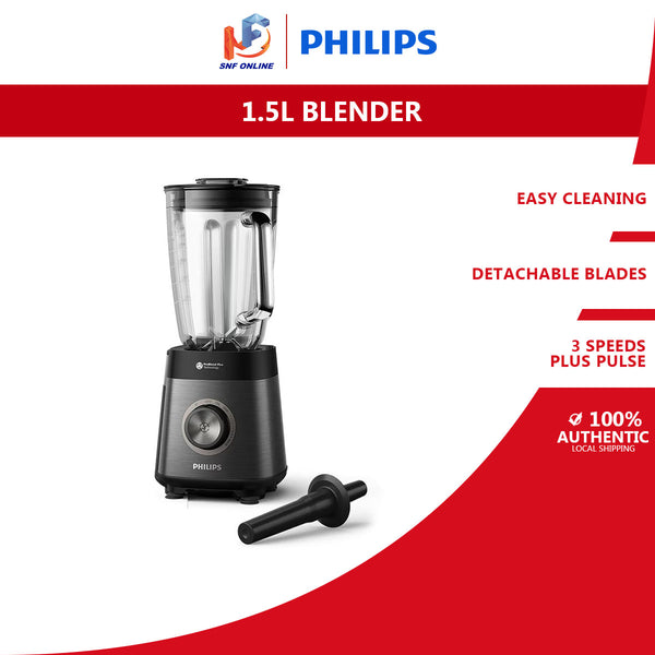 Philips 1200W ProBlend Plus Glass Jar Blender ( 1.5L ) HR3030/00