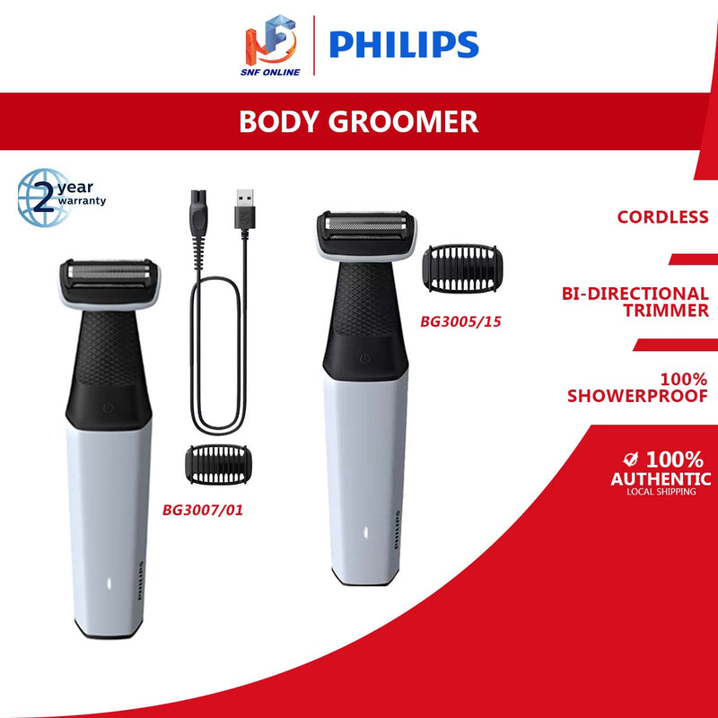 Philips Body Groom 3000 Series Rechargeable BG3005/15 BG3007/01