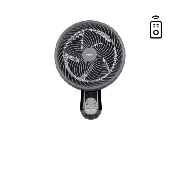 Phison Circulation Wall Fan 8" with Remote PCF-5082