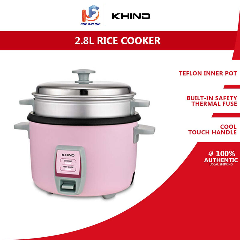 Khind 2.8L 9 series Electric Rice Cooker RC928T