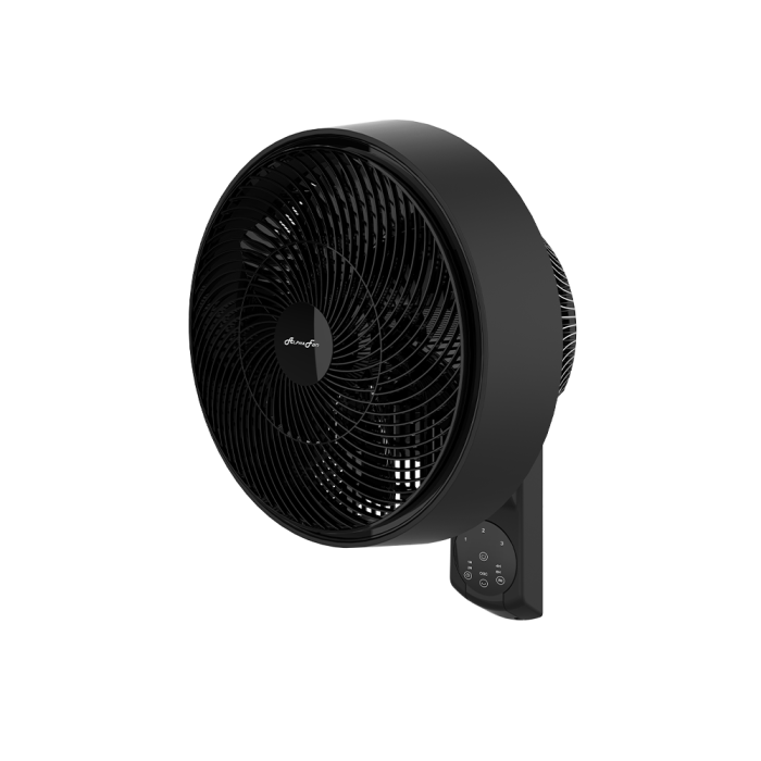 Alpha Motto Wall Fan 12" WF60/12 (White / Black)