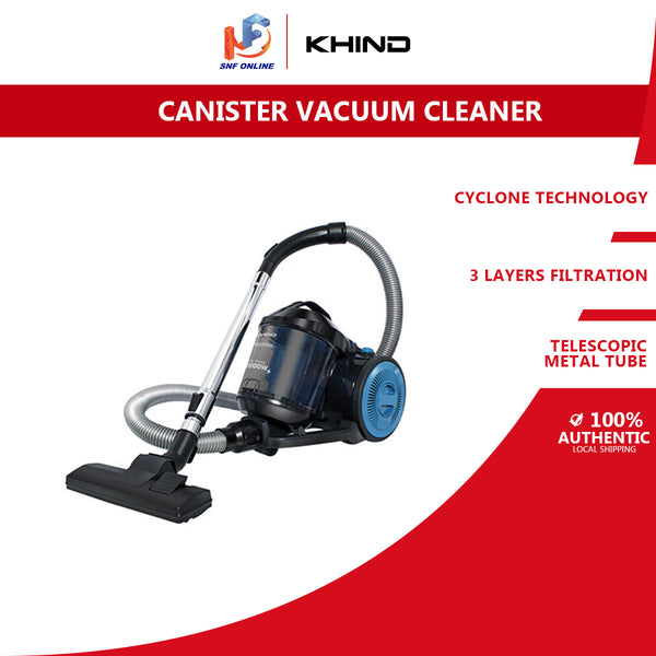 Khind Canister Vacuum Cleaner VC8020MS