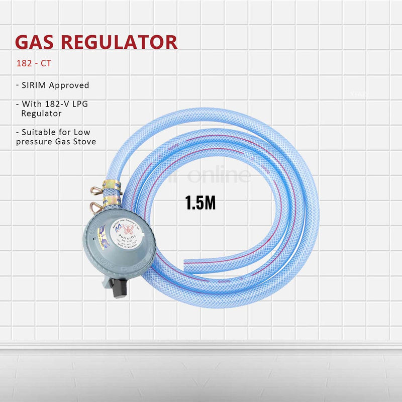 Butterfly LPG Regulator 182-CT