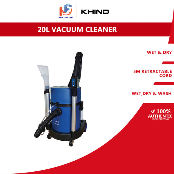 Khind Wet & Dry Vacuum Cleaner VC3007MS