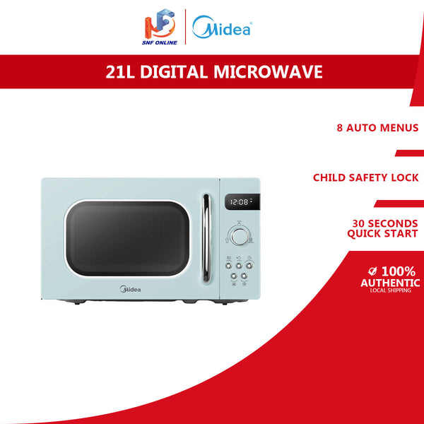 Midea Digital Microwave Oven (21L) AM821C2RA(GN)