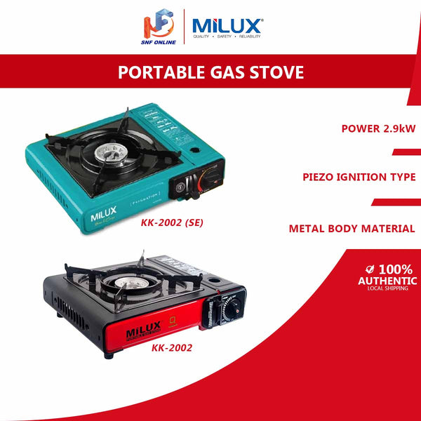 Milux Portable Gas Stove KK-2002