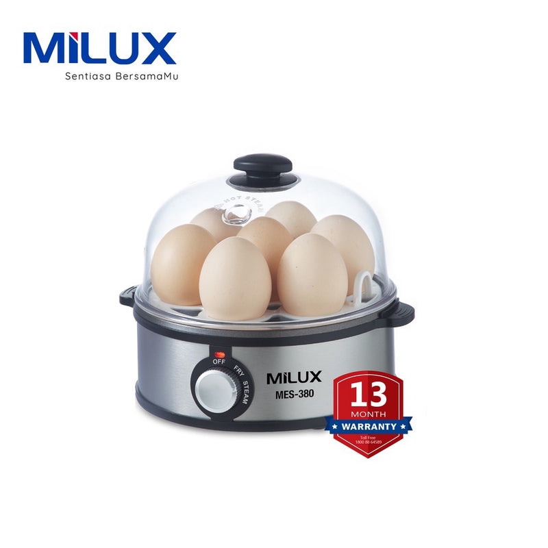 Milux Electrical Egg Steamer MES-380