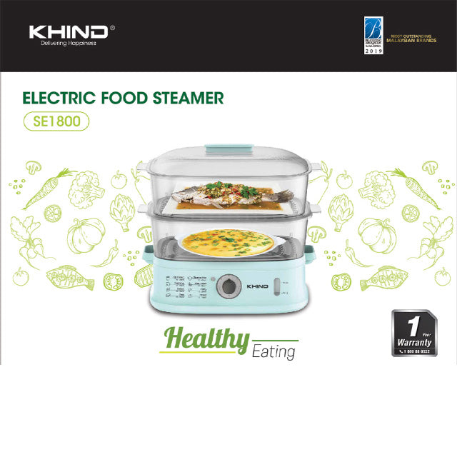 Khind Food Steamer ( 22L ) SE1800