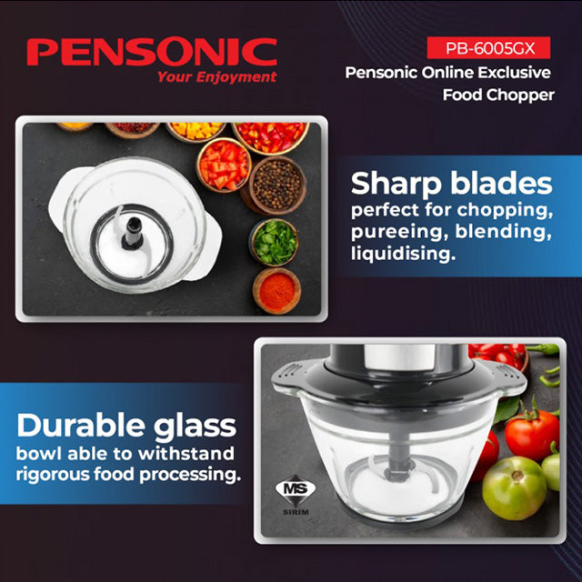 Pensonic Food Chopper PB-6005GX