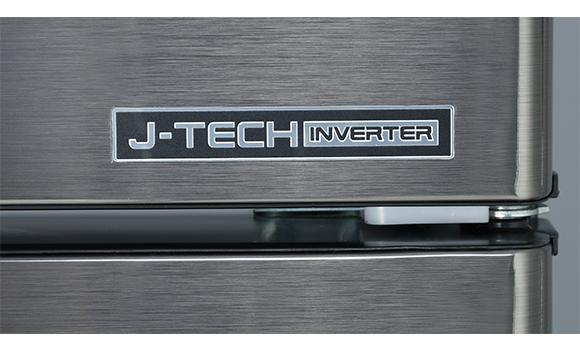 Sharp Refrigerator 2 Door 400L J-Tech Inverter Peti Sejuk 2 Pintu SJ406MSS