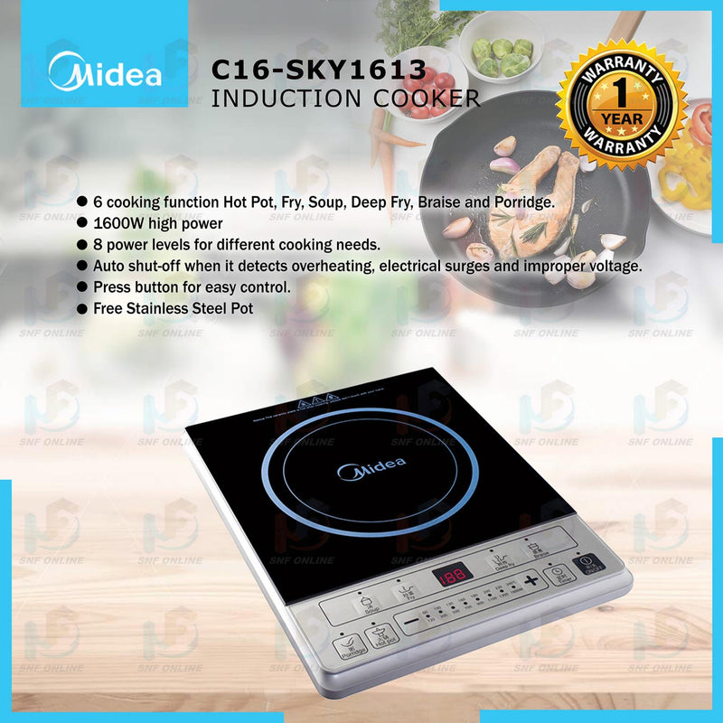 Midea Induction Cooker (1600W) C16-SKY1613