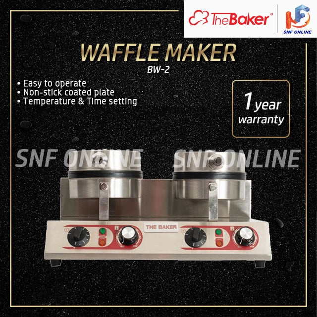 The Baker Commercial Waffle Maker Machine BW-2