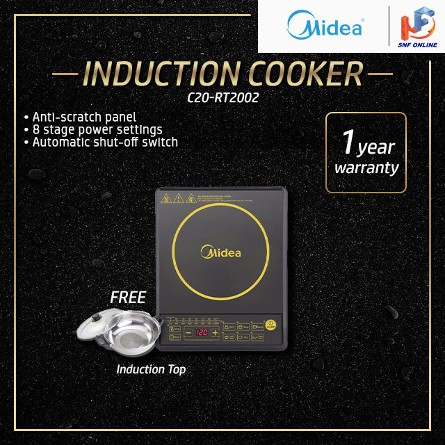 Midea Induction Cooker With Stainless Steel Pot C20-RT2002