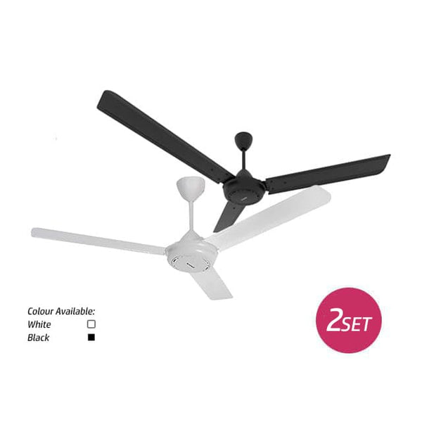 Khind Ceiling Fan 60’’ (2set/box) CF618B Black