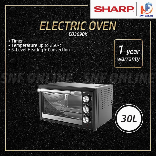 Sharp Electric Oven 30L EO-309-BK EO309BK