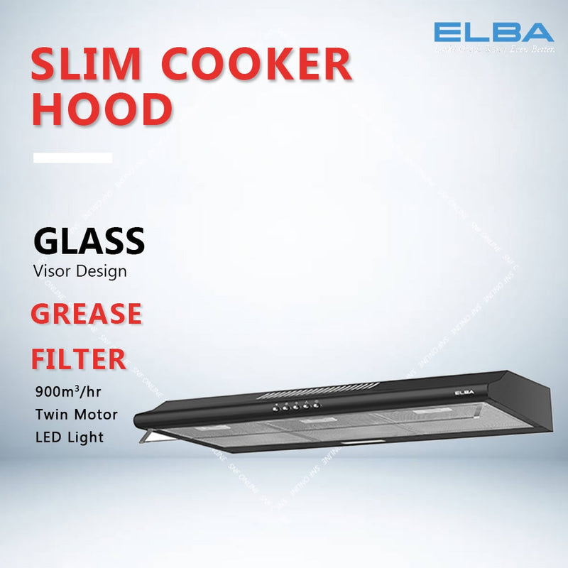 Elba Slim Cooker Hood ESH-M9098(BK)