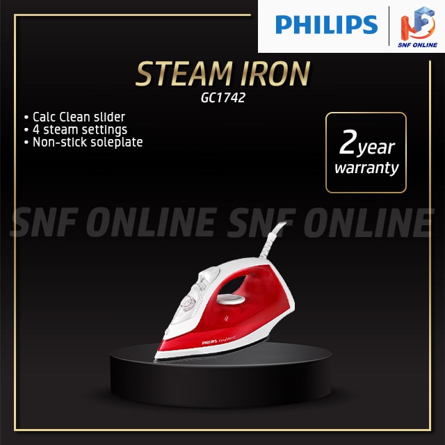 Philips EasySpeed Steam Iron GC1742 GC1742/46