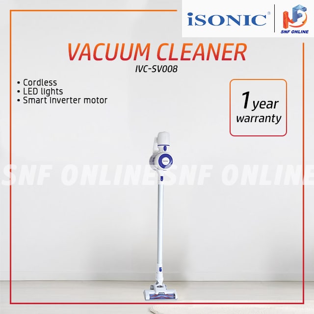 Isonic Cordless Stick Vacuum Cleaner IVC-SV008