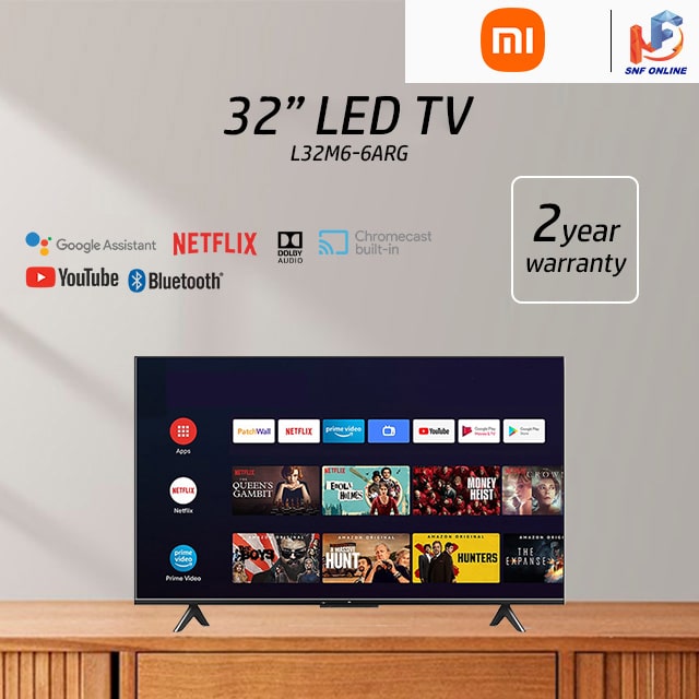 Xiaomi 32'' 4K Android Tv Mi TV P1 L32M6-6ARG